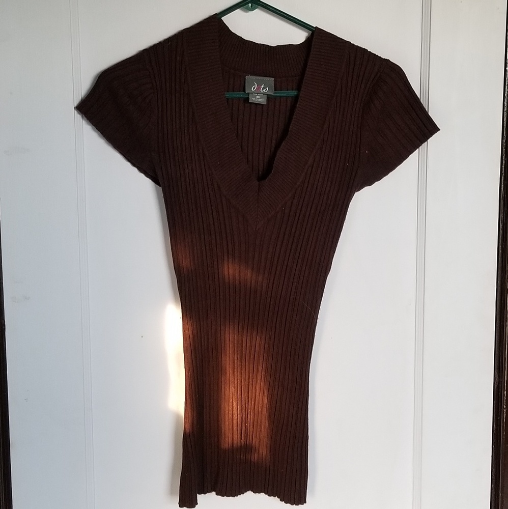 Dots brown shirt